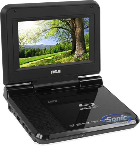 RCA BRC3073 7" LCD Portable Blu-Ray & DVD Player with HDMI Output (Black)