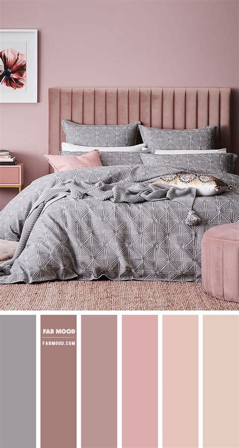 Pink Color Palette For Bedroom