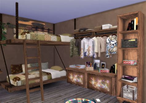 Sims 4 CC's - The Best: Kids-Bedroom by PQSIM4