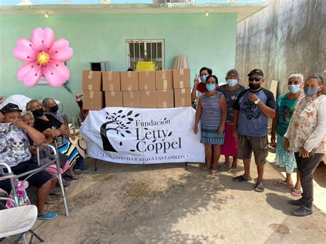 Letty Coppel Foundation delivers groceries to the elderly. - Letty ...