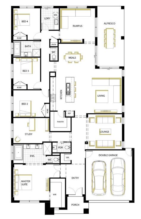 Planos Para Casas De Una Planta