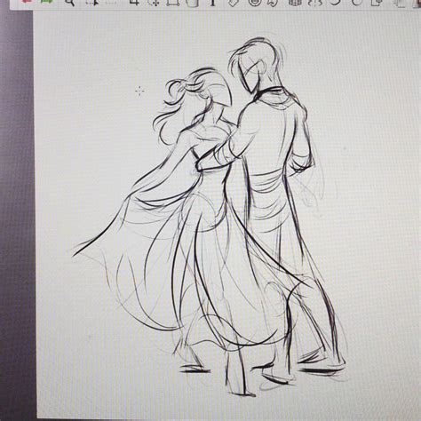 Yenthe Joline Art Blog | Dancing drawings, Romantic couple pencil sketches, Dancing drawing