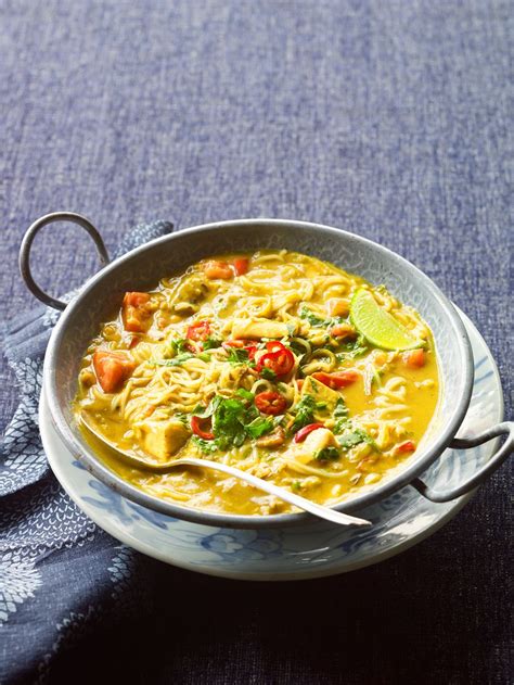 Burmese fish noodle soup (mohinga) | Recipe | Burmese food, Bbc good food recipes, Recipes