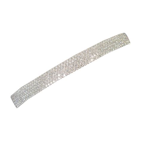 Tiffany and Co. Diamond Platinum Bangle Bracelet at 1stDibs