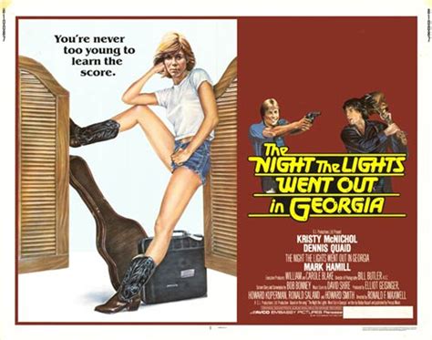 The Night the lights went out in Georgia 1981 DVD