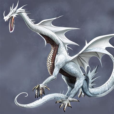 Another albino dragon by raptorgirl243 on DeviantArt