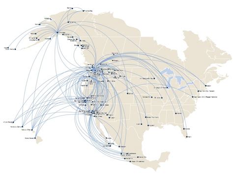 Alaska Airlines Printable Route Map | Printable Maps