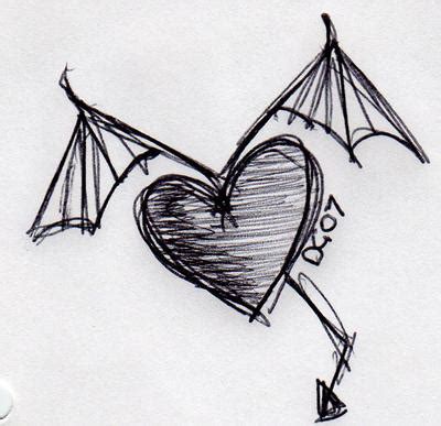 evil heart - drawing by Danni05 on DeviantArt