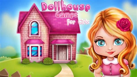 Обустраиваем гостинную, кухню, спальню в игре Dollhouse Games for girls - YouTube