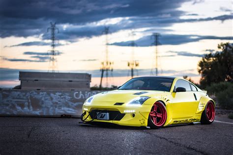 Nissan 350z Wide Body Kit Rocket Bunny