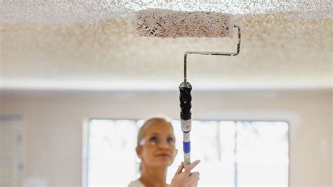 How To Paint Ceiling Popcorn With A Spray | Homeminimalisite.com