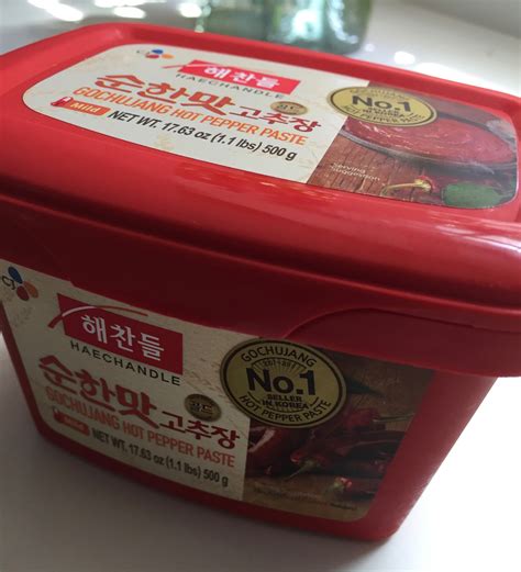 Gochujang – Korean chili paste – Pan In Pan Out