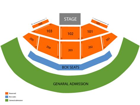 Gorge Amphitheatre Seating Chart | Cheap Tickets ASAP