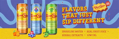 Topo Chico Launches Line of Fruit-Flavored Sparkling Waters With Herbal ...