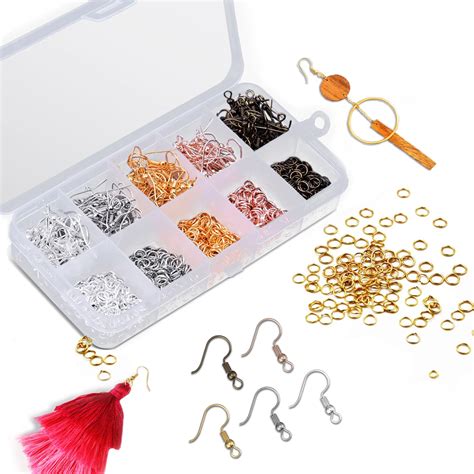 DIY Earring Making Supplies Jewelry Making Kit, Hypoallergenic Gold ...