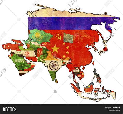 Political Map Asia Image & Photo (Free Trial) | Bigstock