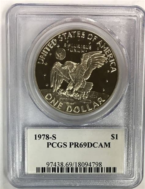 1978-S IKE SILVER DOLLARS PCGS PR69