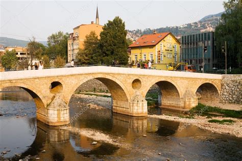 The Latin bridge in Sarajevo – Stock Editorial Photo © selenar #50531505