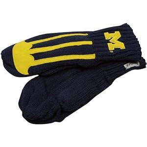 Amazon.com : University of Michigan Mascot Texting Mittens : Sports Fan T Shirts : Sports & Outdoors