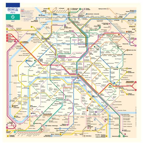 Metro Map Paris With Zones - Alidia Lucretia