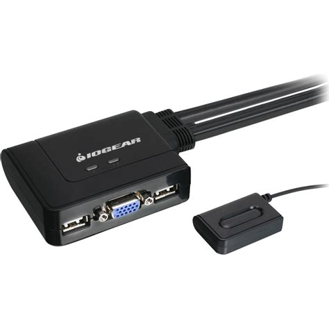 IOGEAR 2-Port USB KVM Switch GCS22U B&H Photo Video