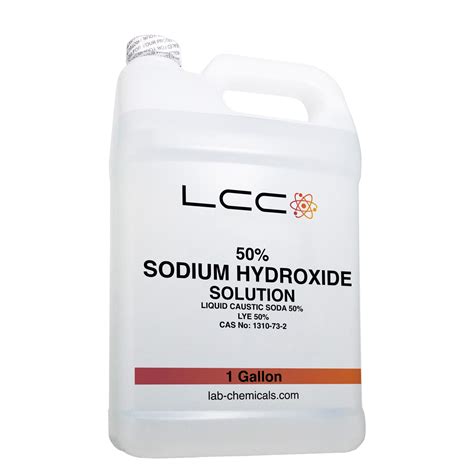 Sodium Hydroxide 50% Solution - 1 Gallon - Lab-Chemicals.Com