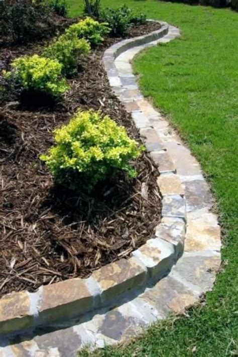 Diy Landscape Edging Stone / Garden Edging Landscape Edging Ideas With ...