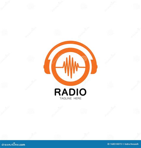 Radio Logo. Podcast Towers Wireless Badges Radio Station Symbols Vector Collection ...
