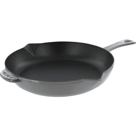 Staub 10” Cast Iron Fry Pan – Grey