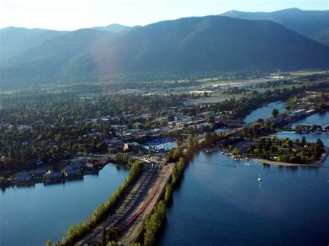 Sandpoint Aerial Tour: Pictures and Photos of Sandpoint and Lake Pend ...