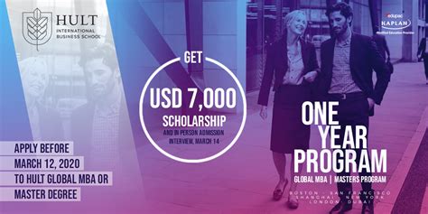 HULT Scholarship USD 7,000 - Potongan langsung biaya kuliah - Preparation and Study Abroad