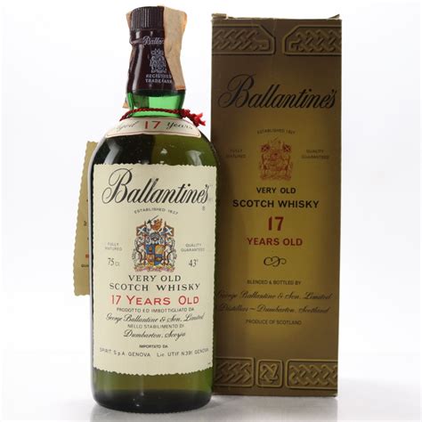 Ballantine's 17 Year Old 1970s | Whisky Auctioneer