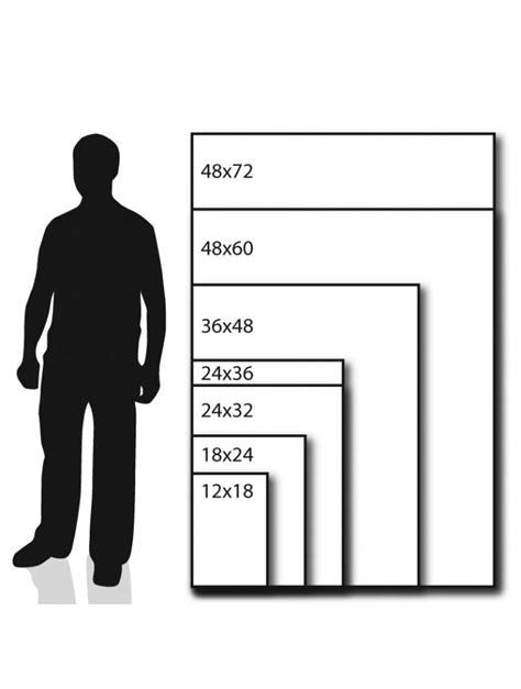 big size poster printing Standard picture frame sizes - LEDPAGINA