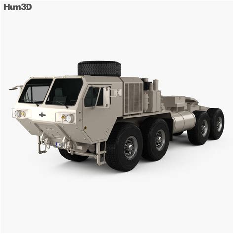 Oshkosh HEMTT M983A4 Patriot Tractor Truck 2014 3D model - Military on Hum3D