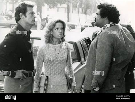 American actor James Garner, Avery Schreiber, and Gretchen Corbett in ...