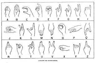 clipart sign language alphabet - Clipground