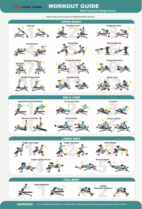 Bench Workout, Weight Benches, Total Body, Home Gym, Gym Workouts ...