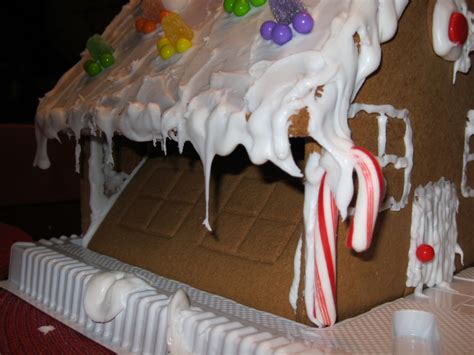 Brittany: A gingerbread house FAIL!