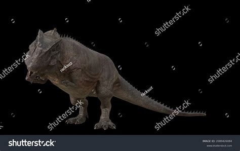 Hybrid Giganotosaurus Cinematic Roar Animation Background Stock Illustration 2089426084 ...