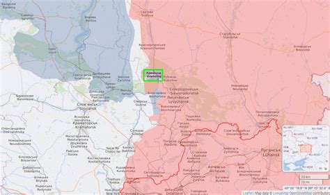 Russia will likely prioritize holding the line at Luhansk's Kreminna ...