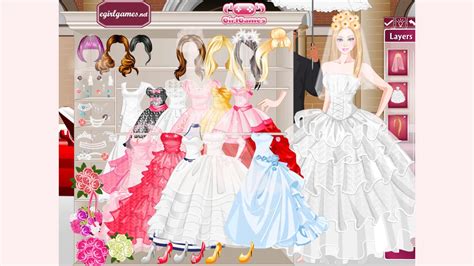 How to play Barbie Wedding Dress Up game | Free online games | MantiGames.com - YouTube