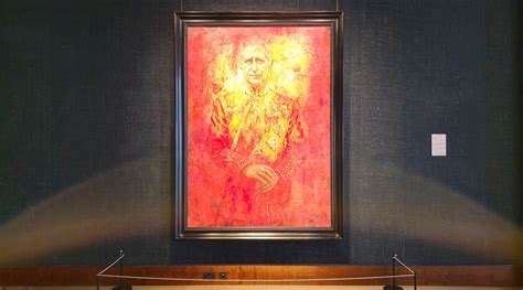 The Red King – New portrait of King Charles III’s is on public display for a few weeks