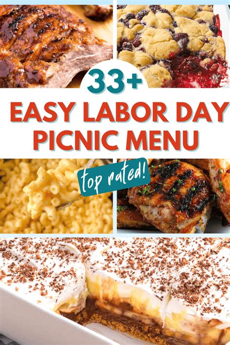 33+ Easy Recipes For A Labor Day Picnic | All Things Mamma