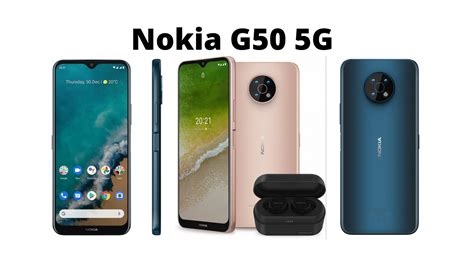 Nokia G50 5G : Spécifications et prix révélés