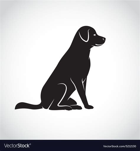 Dog labrador Royalty Free Vector Image - VectorStock