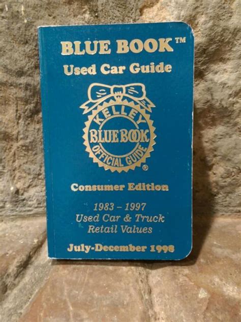 Kelley Blue Book Used Car Guide : 1983-1997 Used Car and Truck Retail ...