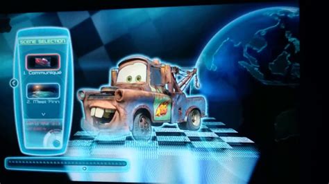 Cars 2 Blu Ray Menu Walktrought - YouTube