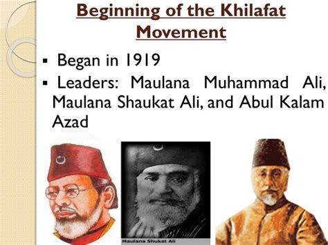 PPT - KHILAFAT MOVEMENT PowerPoint Presentation - ID:2078435