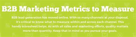 B2B Marketing Metrics to Measure | Biznet Digital