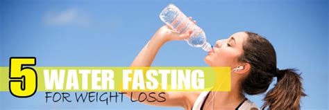 Water Fasting For Weight Loss | HealthRelieve.com